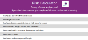 hyperlipidemia risk calculator